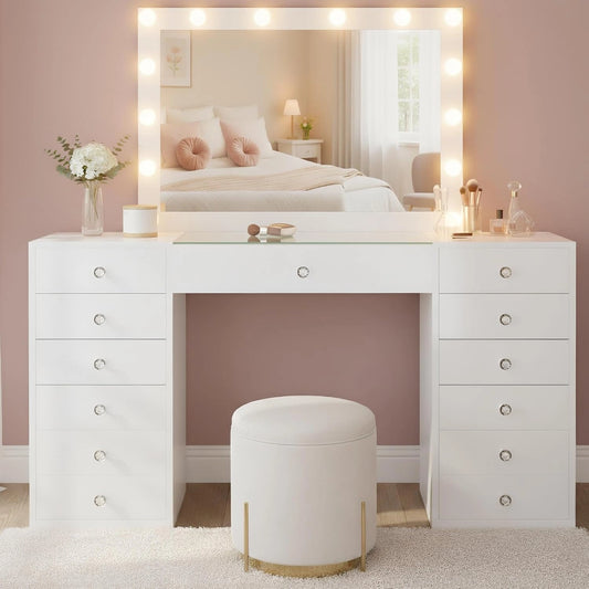 CLP, Specchio, a LED, Bianco