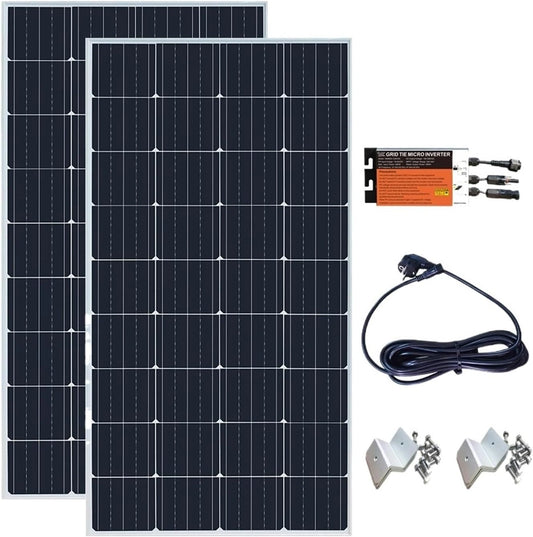 Pannello solare, 800 W, 400w, con tecnologia inverter