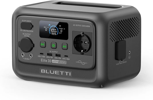 BLUETTI, Prodotto per casa e tempo libero, portatile, Nero
