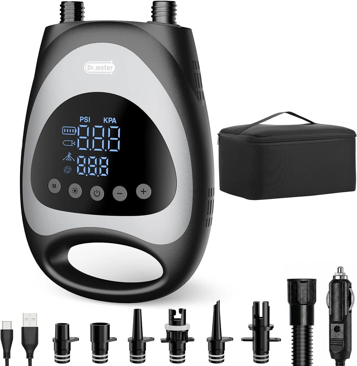 Dr.meter 2026, Prodotto per casa e tempo libero, a LED, portatile, ricaricabile