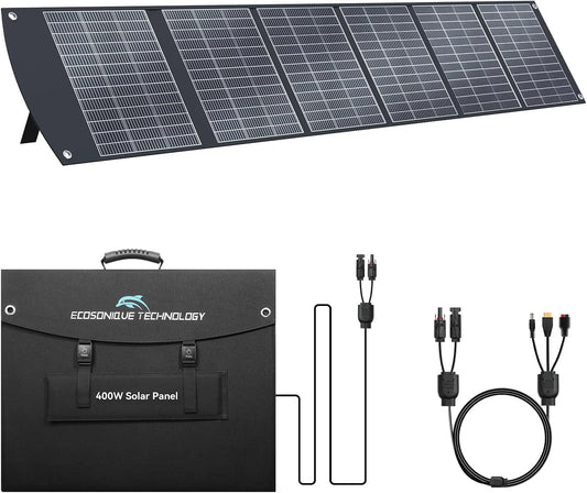 Ecosonique, Generatore di corrente, 400 W, 40 V, portatile, pieghevole