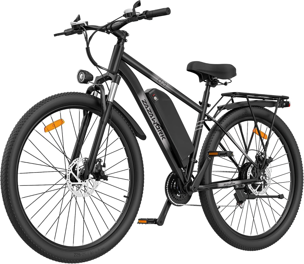TIGUOWISH C29pro, Bicicletta elettrica, 18.6Ah, con display digitale, con controllo intelligente