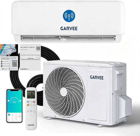 Climatizzatore split, 24000 BTU, 19dB, con Wi-Fi, con telecomando, con tecnologia inverter