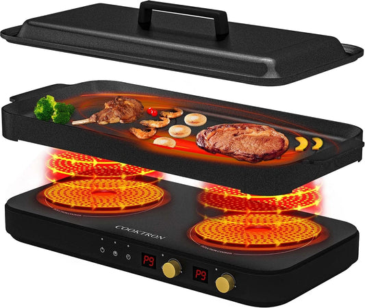COOKTRON, Piano cottura a induzione, 1800 W, portatile