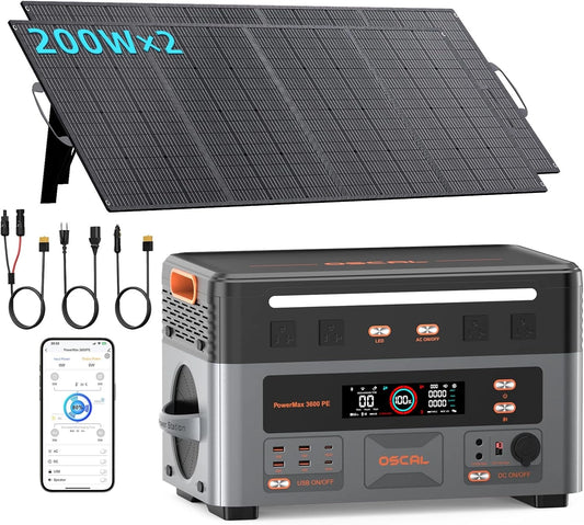 Stazione di alimentazione portatile, 3600W, 2016Wh, portatile