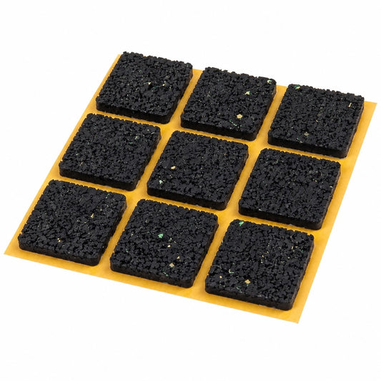 Peha Rutschfeste Klebepads 30x30 mm, Quadratisch – Möbel- und Sofaschutz (9 Stück)